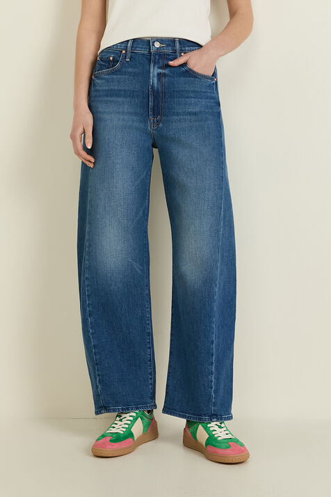 מכנסי ג'ינס בגזרת בלון MOTHER