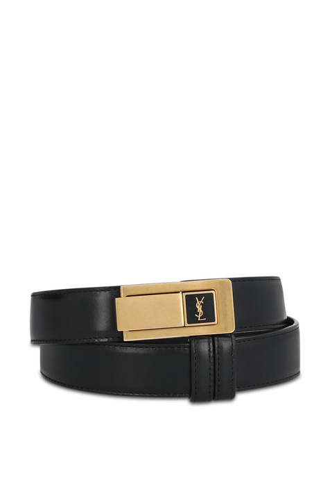 חגורת עור SAINT LAURENT