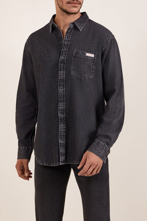 חולצת כפתורים ג'ינס CALVIN KLEIN