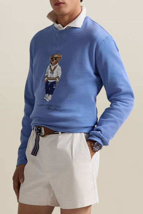 סווטשירט עם צווארון מעוגל POLO RALPH LAUREN