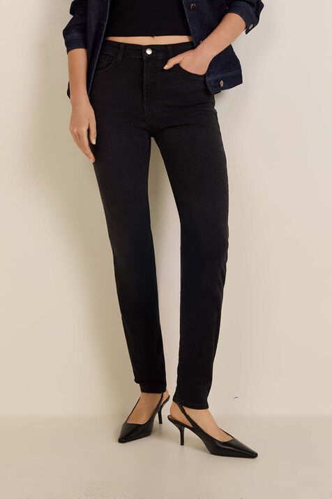 מכנסי ג'ינס בגזרה צמודה EMPORIO ARMANI