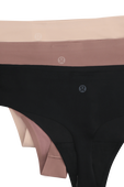 InvisiWear Mid-Rise Thong *3 Pack