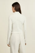 תמונת דוגמן אחורית של It`s Rulu Run Cropped Half Zip