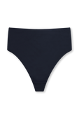 תמונת פנים של Nulu Dipped-Waist Thong Underwear 3P