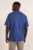 תמונת דוגמן אחורית של Heavyweight Cotton Jersey T-Shirt