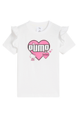תמונה קידמית של פומה X הלו קיטי חולצת טי - גילאי 2-7 שנים