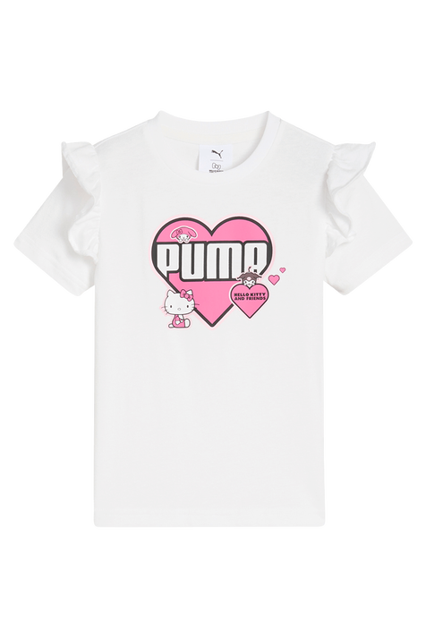 פומה X הלו קיטי חולצת טי - גילאי 2-7 שנים PUMA KIDS