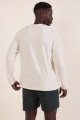 תמונת דוגמן אחורית של Organic Cotton Classic Fit Long Sleeve Shirt