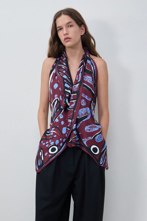 גופייה עם מחשוף גב BOTTEGA VENETA