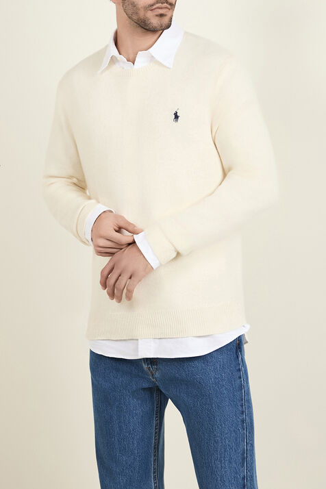 סריג מצמר וכותנה POLO RALPH LAUREN