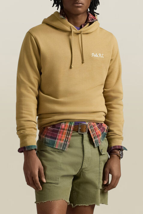 סווטשירט קפוצ'ון עם הדפס בגב POLO RALPH LAUREN