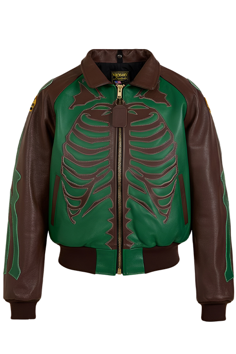 ז'קט עור AWAKE