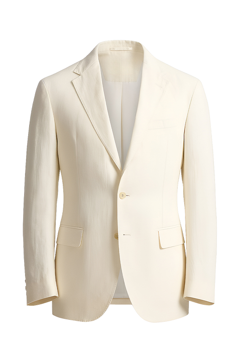 ז'קט מחוייט מפשתן POLO RALPH LAUREN