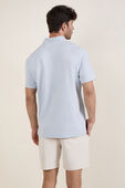 תמונת דוגמן אחורית של Cotton Pique Short-Sleeve Polo Shirt
