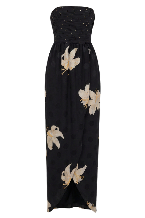 שמלת משי VALENTINO