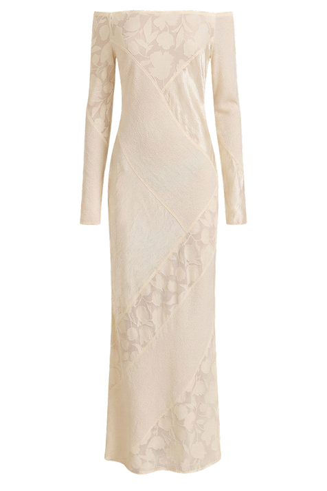 שמלת אוף שולדר ANNA OCTOBER