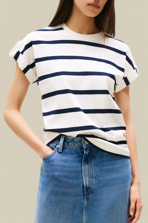 חולצת טי עם כפתור זהוב TOMMY HILFIGER