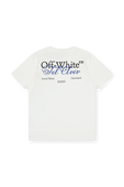 תמונה אחורית של חולצת טי אוף וויט תל אביב במהדורה מוגבלת