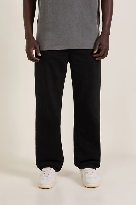 מכנסי ג'ינס בגזרה ישרה KSUBI