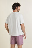 תמונת דוגמן אחורית של Relaxed-Fit Train Short-Sleeve Graphic
