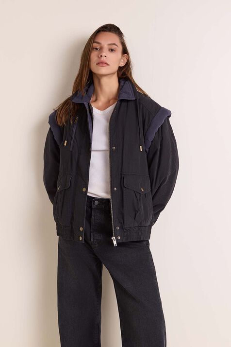 ז׳קט עם שרוולים נשלפים ISABEL MARANT