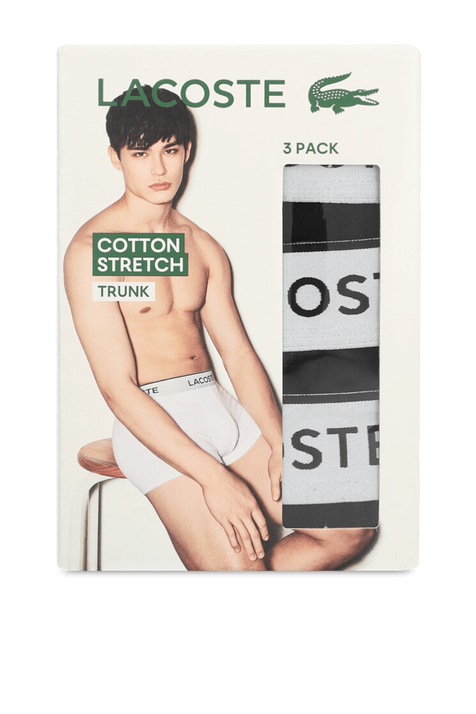 מארז שלושה תחתוני טרנק LACOSTE