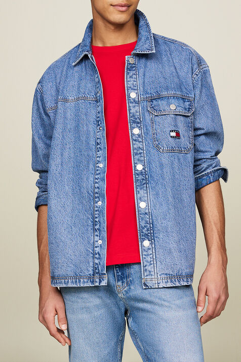 חולצת ג'ינס מכופתרת TOMMY HILFIGER