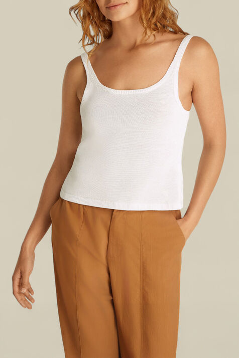 גופיית סריג עם קשירה מאחור CALVIN KLEIN