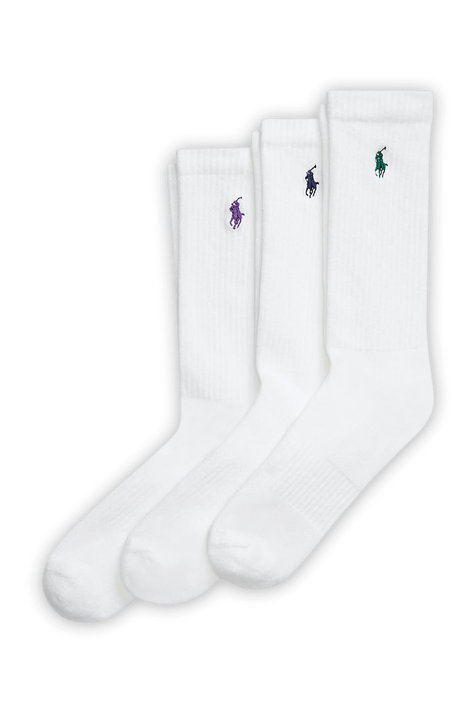 מארז שלושה זוגות גרביים POLO RALPH LAUREN