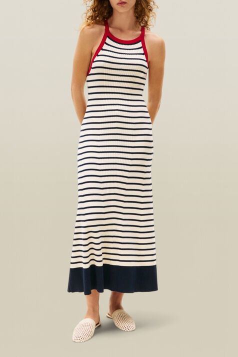 סופיה ריצ'י X טומי הילפיגר שמלת ריב TOMMY HILFIGER