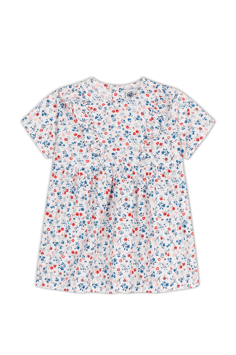 שמלה - גילאי 3-12 חודשים PETIT BATEAU