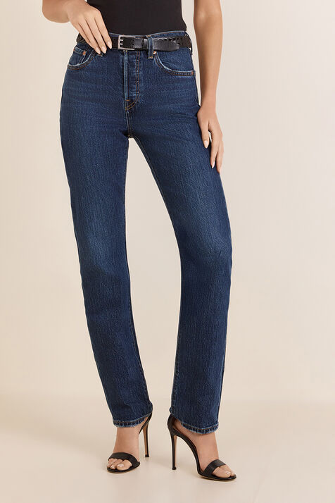 מכנסי ג'ינס 501 בגזרה ישרה