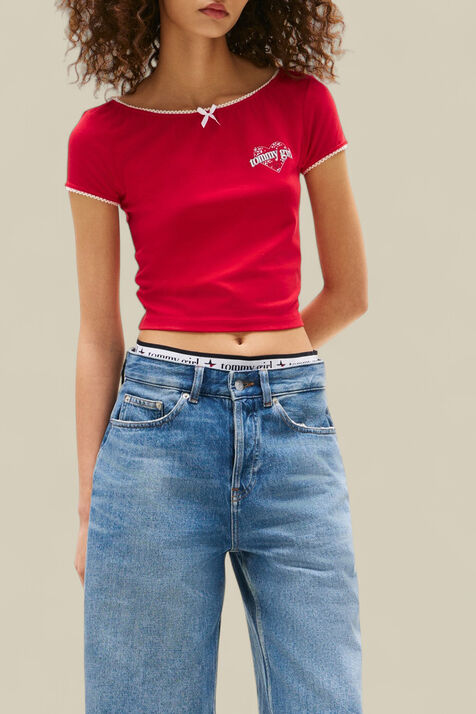 חולצת בייבי טי TOMMY HILFIGER