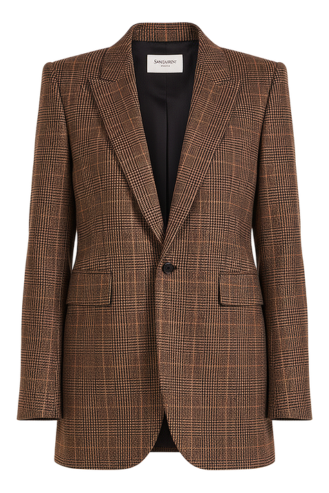 ז'קט צמר וקשמיר SAINT LAURENT