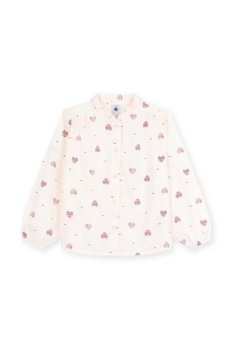 חולצה מכופתרת - גילאי 6-12 שנים PETIT BATEAU