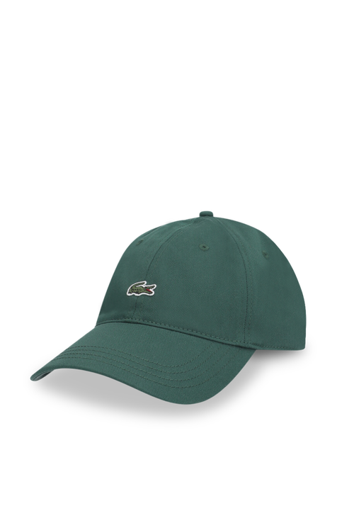 כובע מצחייה מכותנה אורגנית LACOSTE