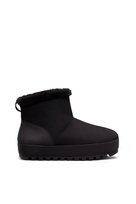 נעלי בית עם פרווה טבעונית CALVIN KLEIN