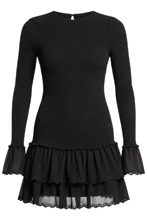 שמלת מיני עם שרוולים ארוכים MICHAEL KORS