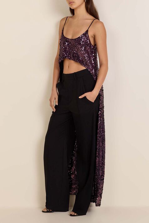 טופ פאייטים RABANNE