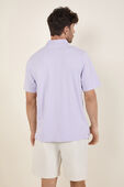 תמונת דוגמן אחורית של Cotton Pique Short-Sleeve Polo Shirt
