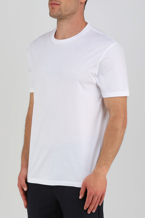 חולצת טי קלאסית לבנה BOSS