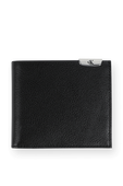 תמונה קידמית של Black Leather Wallet