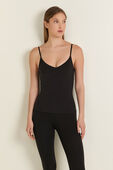 תמונת דוגמן קידמית של Align&trade; Waist-Length Cami Tank Top A/B Cup