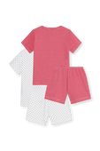 תמונה אחורית של מארז שתי פיג'מות קצרות - גילאי 6-12 שנים