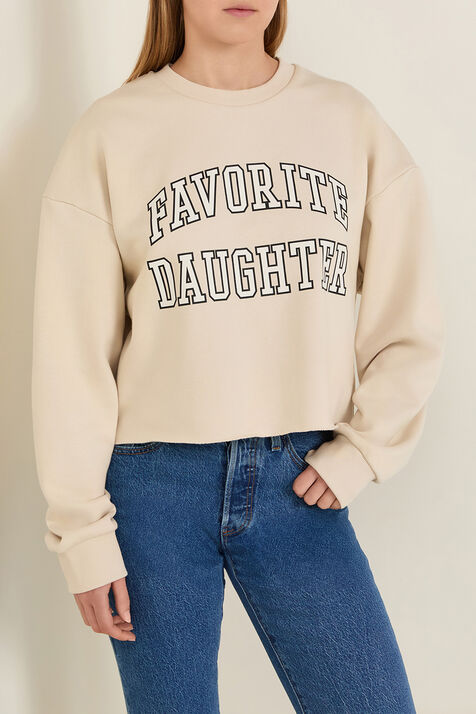 סווטשירט קרופ FAVORITE DAUGHTER