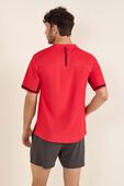 תמונת דוגמן אחורית של Tennis Short-Sleeve Shirt