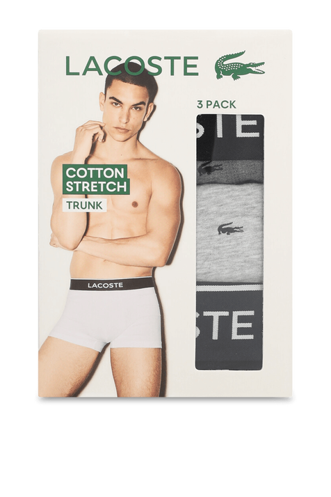 מארז שלושה תחתוני טרנק LACOSTE