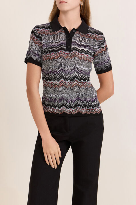 חולצת פולו קצרה MISSONI