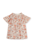 תמונה קידמית של חולצה בהדפס פרחוני - גילאי 10-12