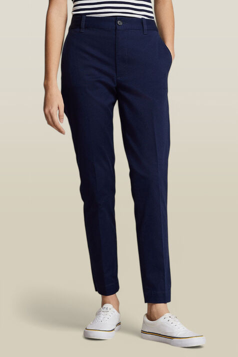 מכנסיים ארוכים מכותנה POLO RALPH LAUREN